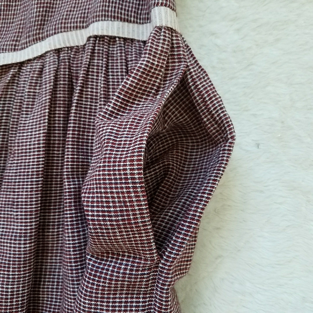 World of Crow Checkered Midi Dress - Picture 9 of 12